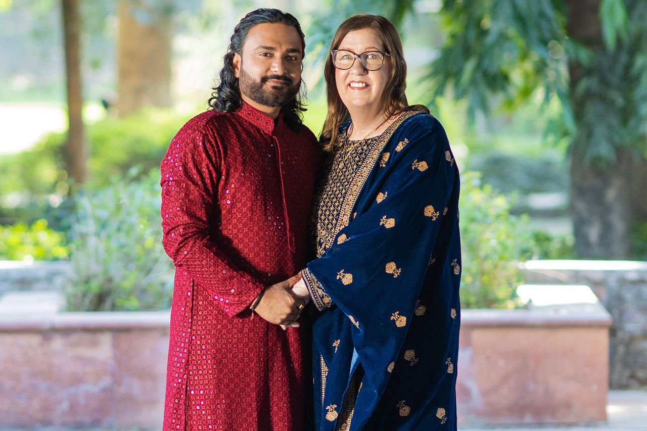 Sumit Singh and Jenny SlatenCredit: TLC