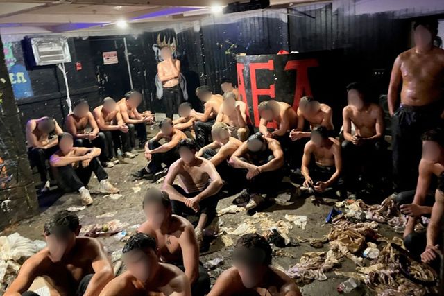 Alpha Epsilon Pi fraternity hazing Alpha Epsilon Pi fraternity hazingCredit: Madison Police Department