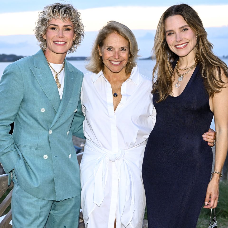 Ashlyn Harris, Katie Couric, Sophia BushCredit: Zach Hilty/BFA.com
