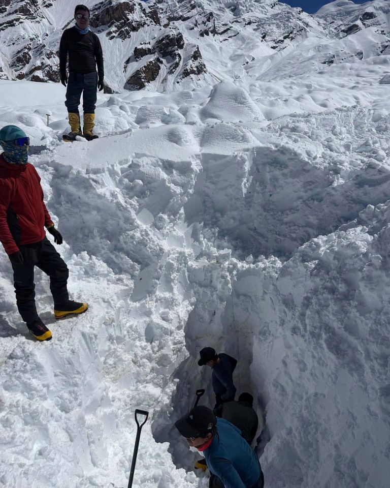Rescue teams have recovered four bodies so far.Credit: Nepal National Mountain Guide Association - NNMGA/Facebook