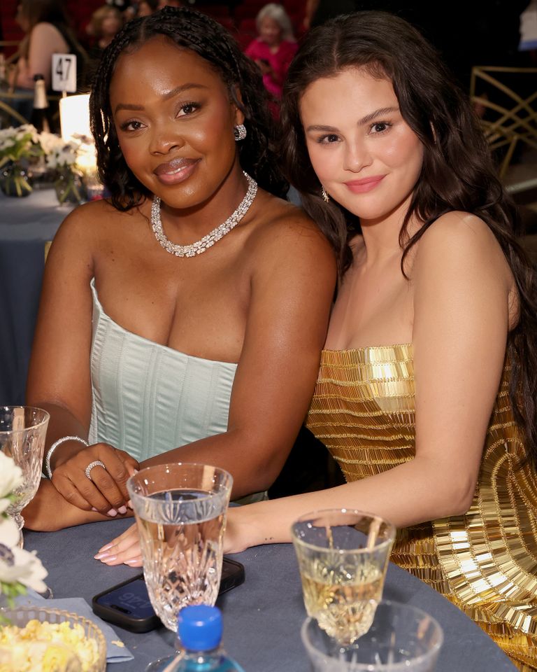 Charm La'Donna and Selena Gomez attend the 78th Primetime Emmy Awards held at the Charm La’Donna and Selena GomezCredit: Trae Patton/NBC via Getty