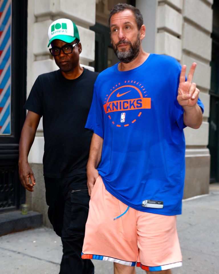 Chris Rock and Adam SandlerCredit: Jairo / BACKGRID
