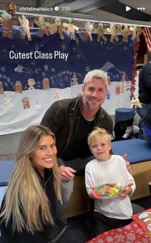 Christina Haack and Ant Anstead Reunite for Son Hudson's, 6, School Play Ant Anstead and Christina Haack with their son HudsonCredit: Christina Haack/Instagram