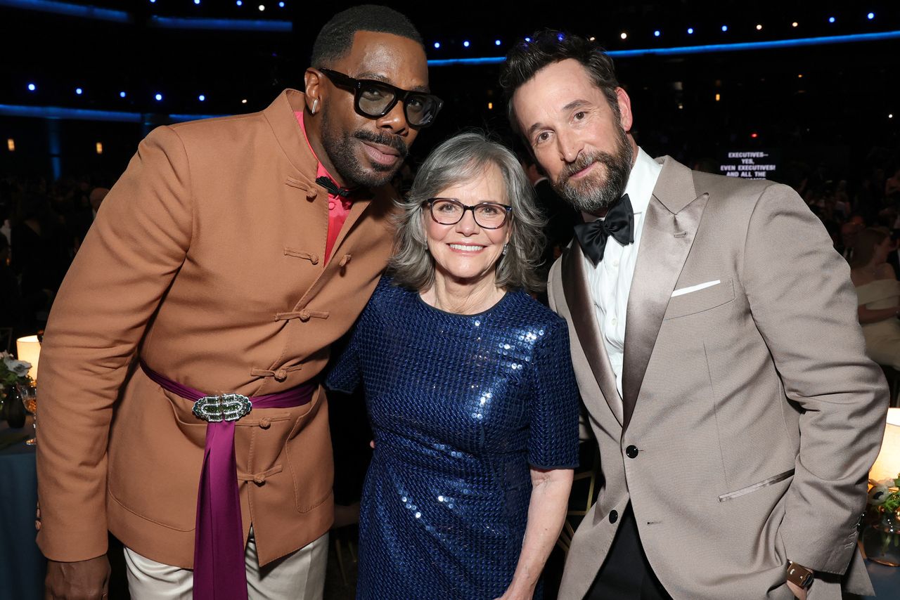Colman Domingo, Sally Field and Noah Wyle attend the 78th Primetime Emmy Awards held at the Colman Domingo, Sally Field and Noah WyleCredit: Todd Williamson/NBC via Getty