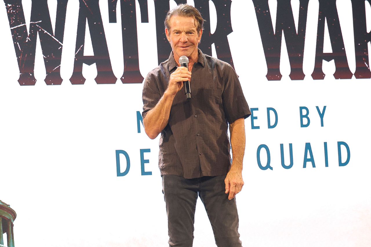 Dennis Quaid attends the ‘Water Wars’ premiere on Sept. 2, 2026 in Nashville.Credit: Jason Kempin/Getty
