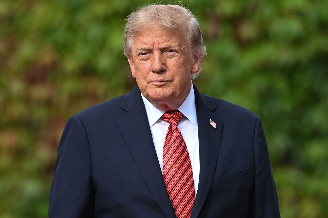 Donald Trump on Sept. 12, 2026Credit: Artur Widak/Anadolu via Getty