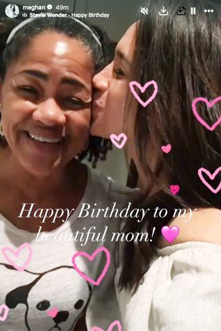 Meghan Markle and Doria Ragland in September 2025Credit: meghan markle/instagram