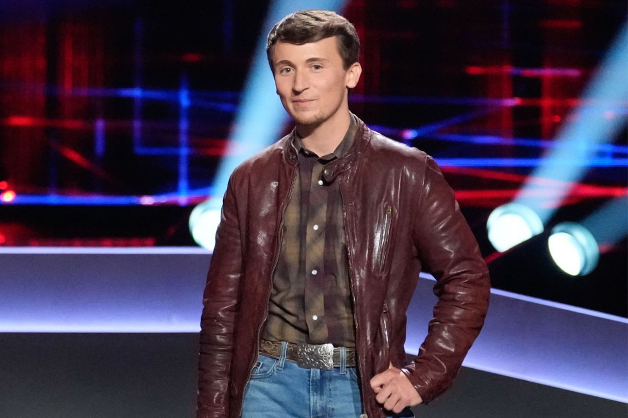 Dylan Carter on ‘The Voice’.Credit: Greg Gayne/NBC via Getty