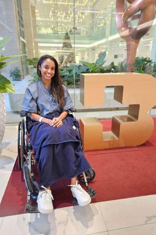 Henry was often confined to a wheelchair during her recovery period over the last 10 months.Credit: Courtesy of Gabrielle Henry