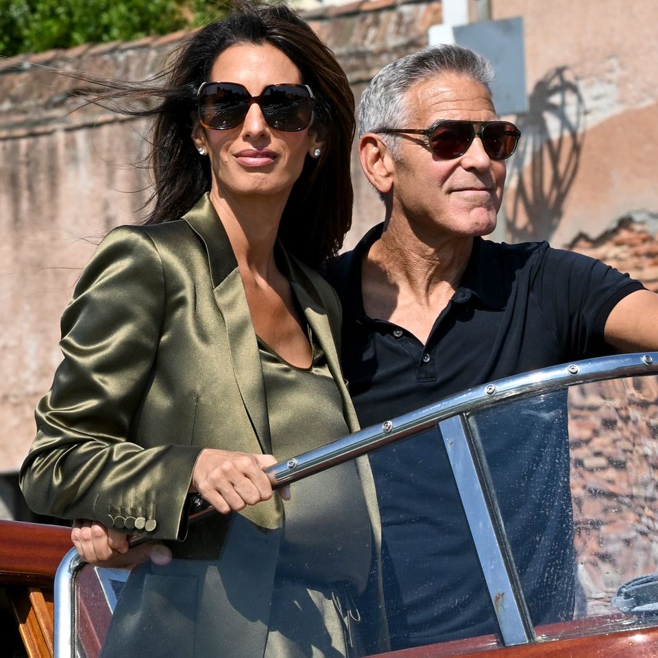 Amal Clooney and George ClooneyCredit: COBRA TEAM / BACKGRID