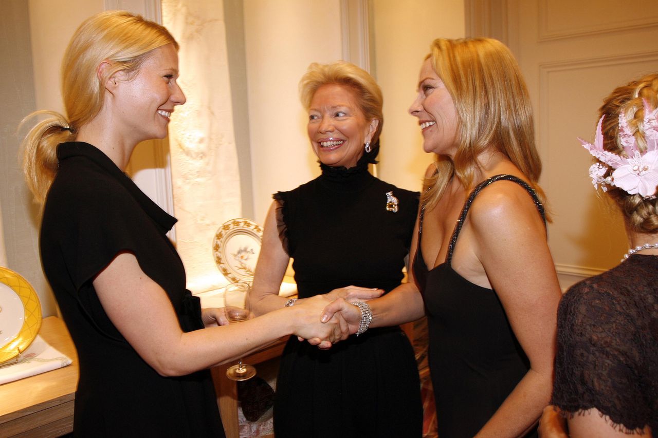 Gwyneth Paltrow, Carl Joan and Kim CattrallCredit: Michel Dufour/WireImage