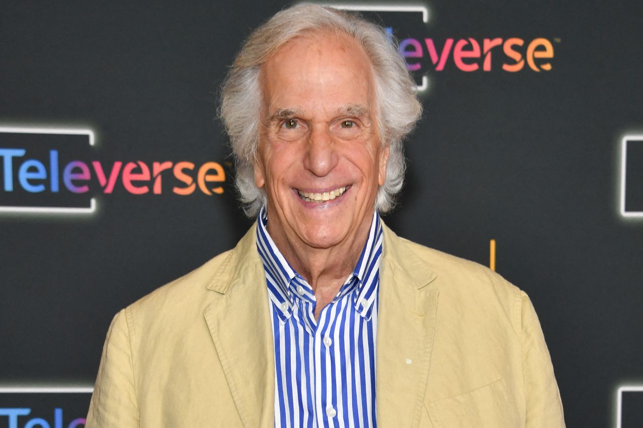 Henry Winkler on Aug. 15Credit: Chris Delmas / AFP via Getty