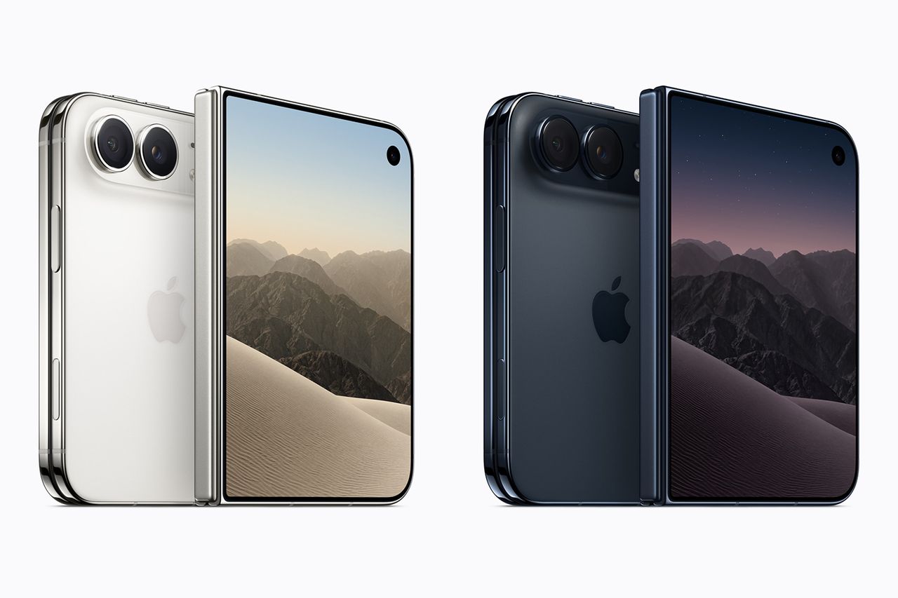 Apple has announced it’s new folding iPhone the iPhone DuoCredit: Apple