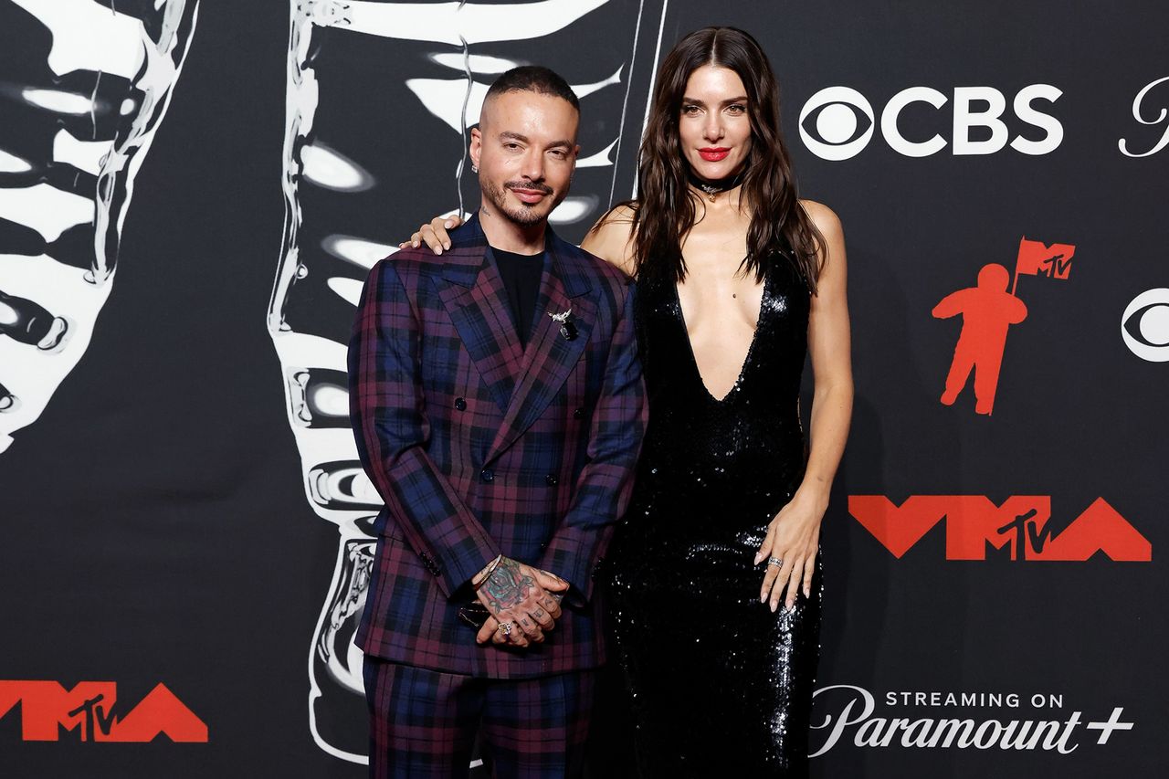 J Balvin and Valentina Ferrer in September 2025 in Elmont, N.Y.Credit: Taylor Hill/WireImage