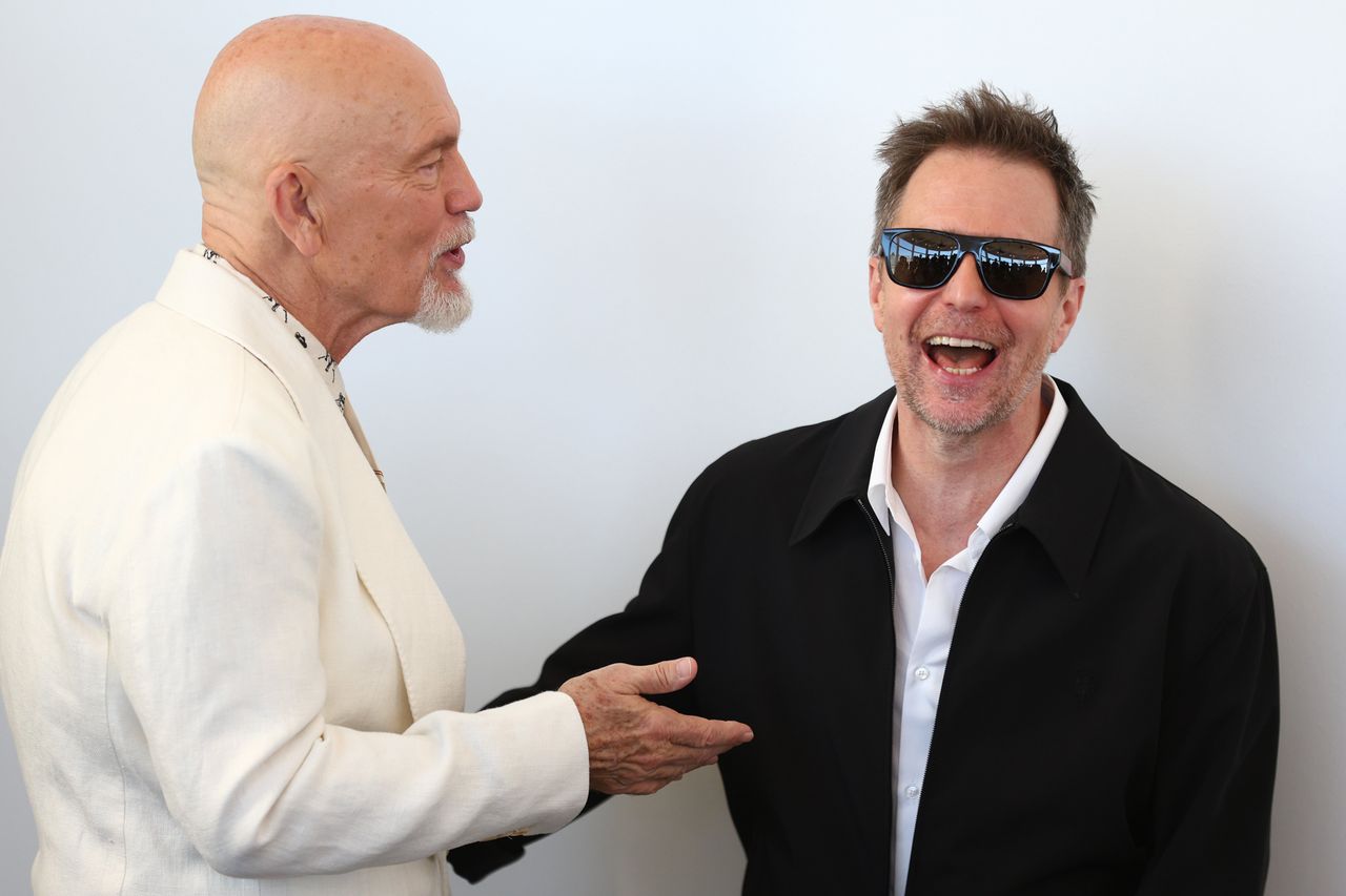 John Malkovich and Sam RockwellCredit: Mickael Chavet/ZUMA Press Wire/Shutterstock
