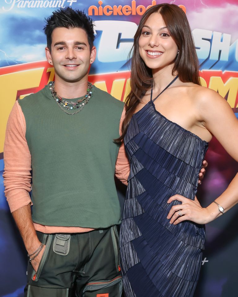 Jack Griffo and Kira KosarinCredit: Todd Williamson/JanuaryImages for Paramount+