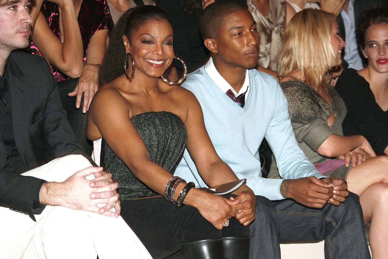 Janet Jackson and Pharrell WilliamsCredit: Michel Dufour/WireImage