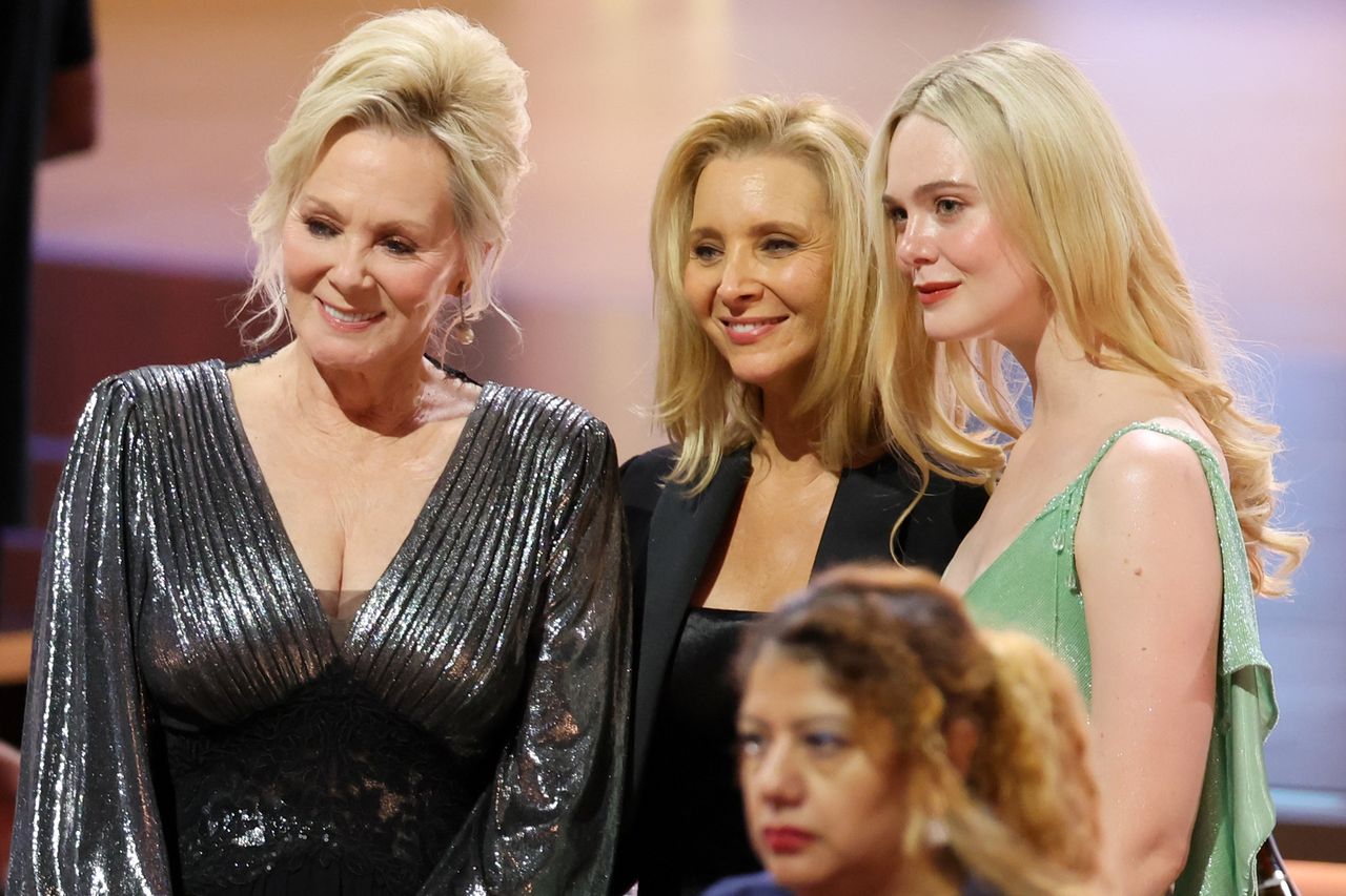 Jean Smart, Lisa Kudrow and Elle Fanning Jean Smart, Lisa Kudrow and Elle FanningCredit: Rich Polk/Variety via Getty