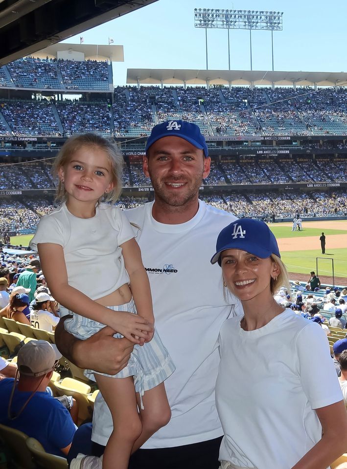 Kellie Finlayson and her family.Credit: Kellie Finlayson/Instagram