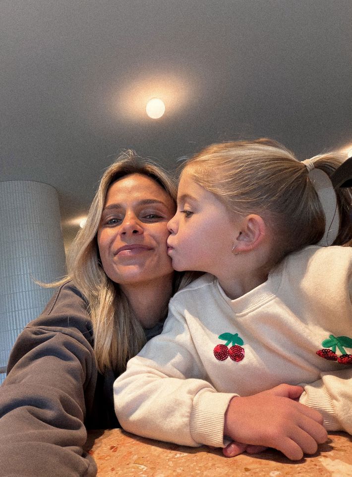 Kellie Finlayson and her daughter, Sophia.Credit: Kellie Finlayson/Instagram