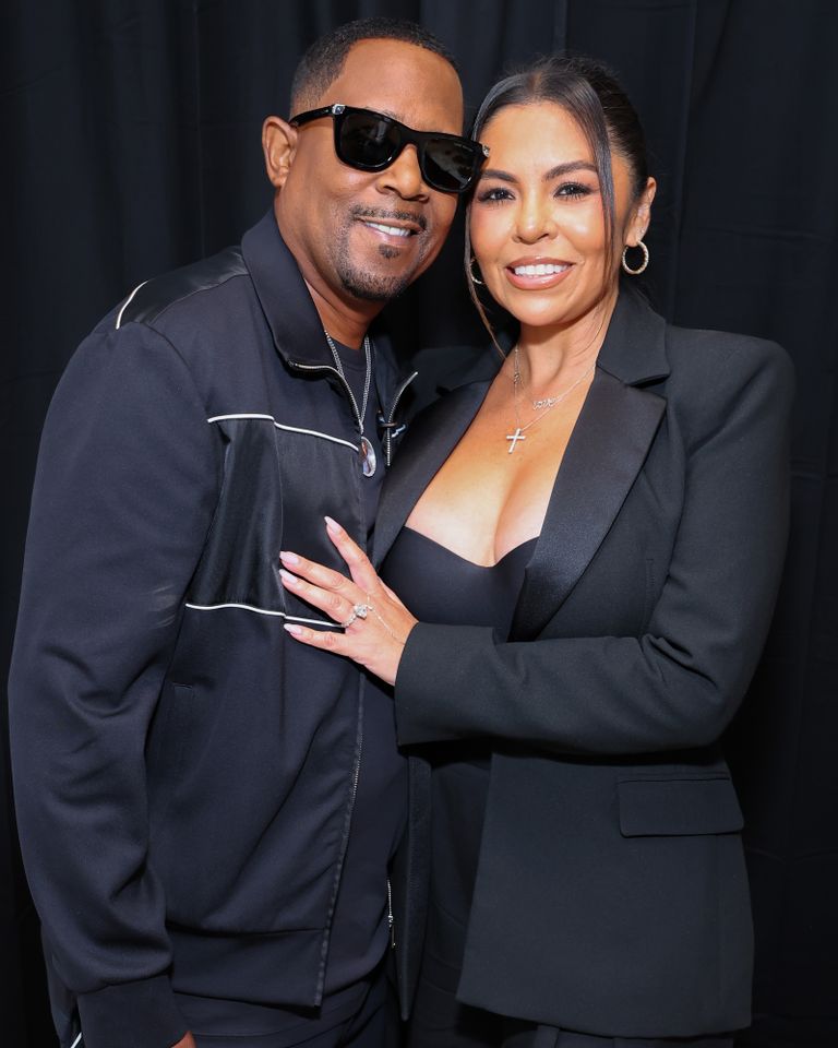 Martin Lawrence and Angie GonzalezCredit: Leon Bennett/Getty