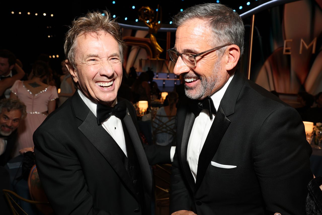 Martin Short and Steve Carell attend the 78th Primetime Emmy Awards held at the Peacock Theater Martin Short and Steve CarellCredit: Todd Williamson/NBC via Getty