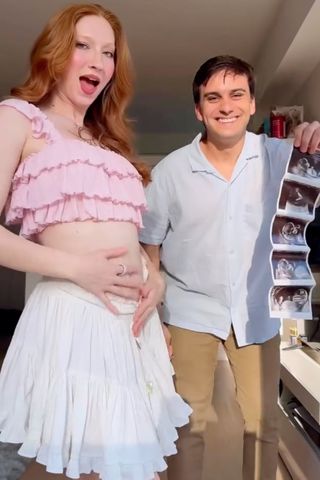Melissa Becraft and Luis announce their expecting their first childCredit: Melissa Becraft/Instagram