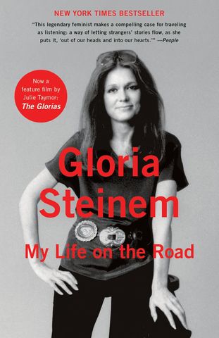 The cover of ‘My Life on the Road’ by Gloria Steinem
