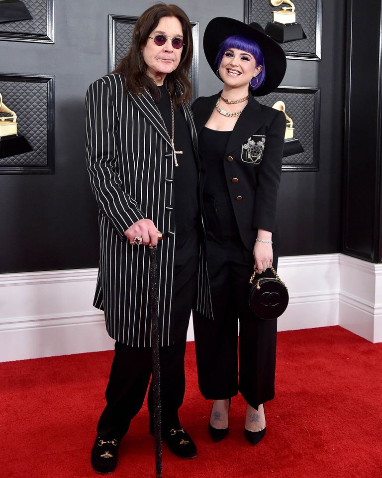 Ozzy and Kelly Osbourne in at the 2020 Grammy AwardsCredit: Axelle/Bauer-Griffin/FilmMagic