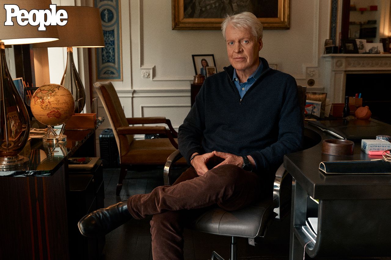 Charles Spencer in his study at Althorp on Sept. 16, 2026Credit: Matt Holyoak