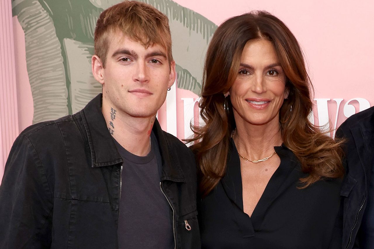 Presley Gerber (left) and Cindy Crawford in 2024.Credit: Phillip Faraone/Getty