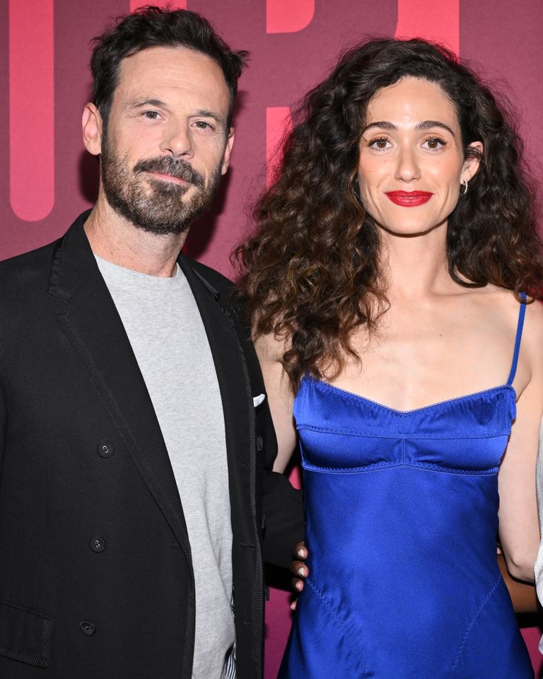 Scoot McNairy and Emmy RossumCredit: Michael Buckner/Variety via Getty
