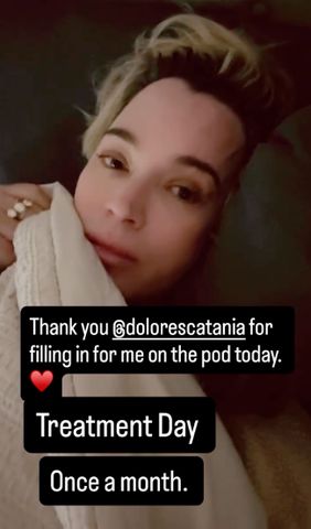 Teddi Mellencamp Teddi Mellencamp opened up about her immunotherapy day fearsCredit: Teddi Mellencamp/Instagram