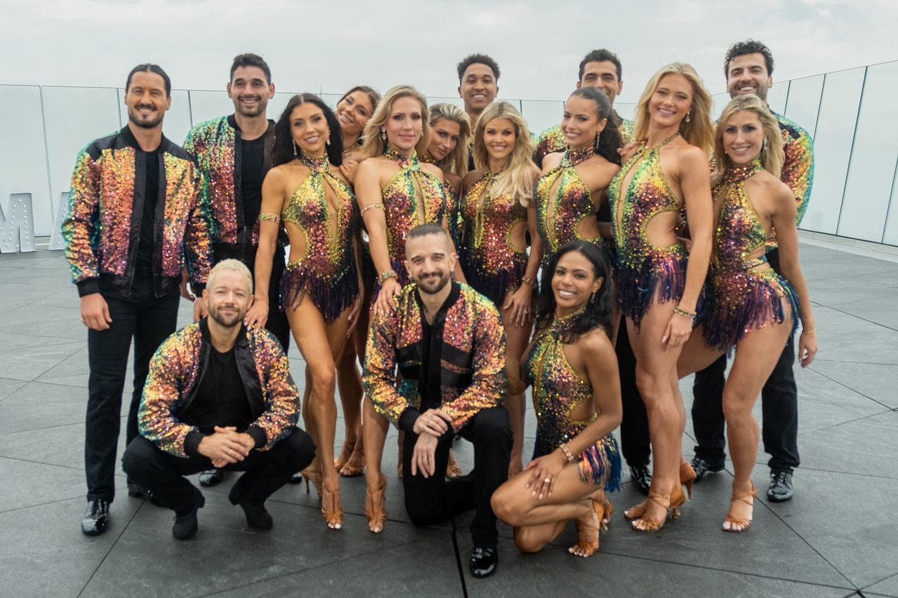 The Dancing with the Stars professional dancersCredit: Edge at Hudson Yards