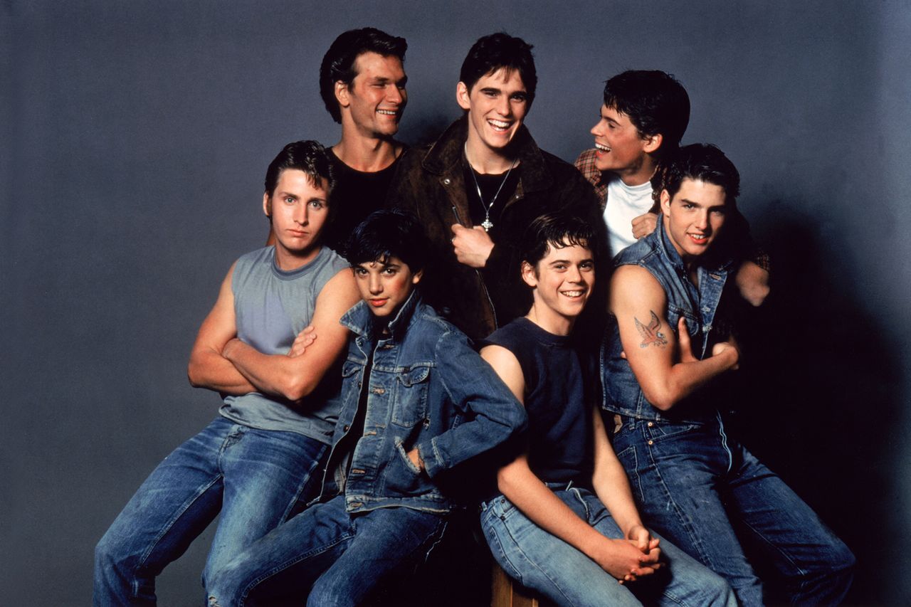 The cast of ‘The Outsiders’Credit: Sunset Boulevard/Corbis/Getty