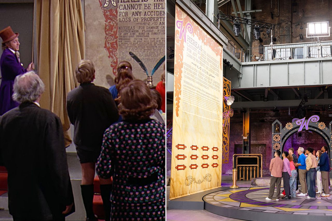 ‘Willy Wonka’; ‘Wonka’s the Golden Ticket’Credit: Warner Bros; Remco Jansen/Netflix