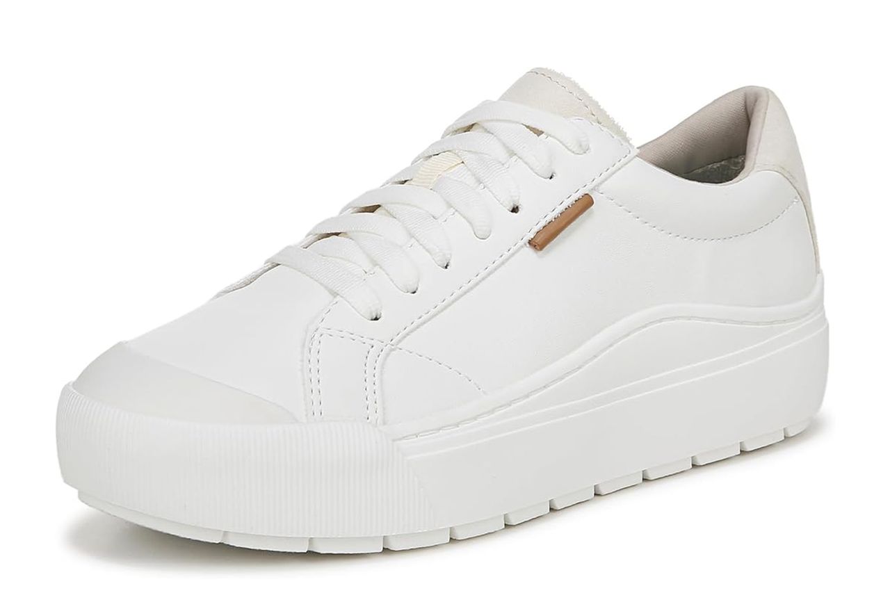 Dr. Scholl's Shoes Women's Time Off Sneaker, Comfortable Walking Shoes Credit: Amazon