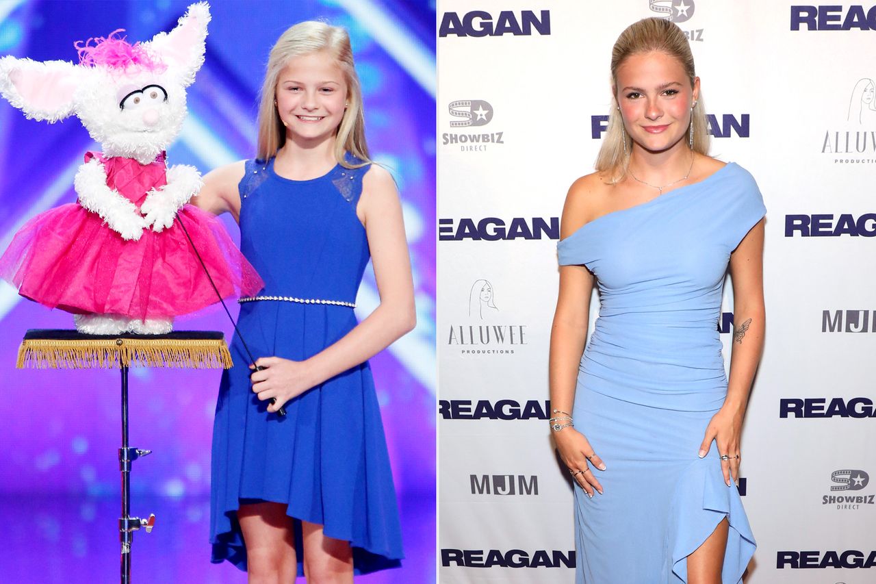 Darci Lynne Farmer in 2017 and 2024Credit: Trae Patton America's Got Talent/NBC/Getty; Danielle Del Valle/Getty