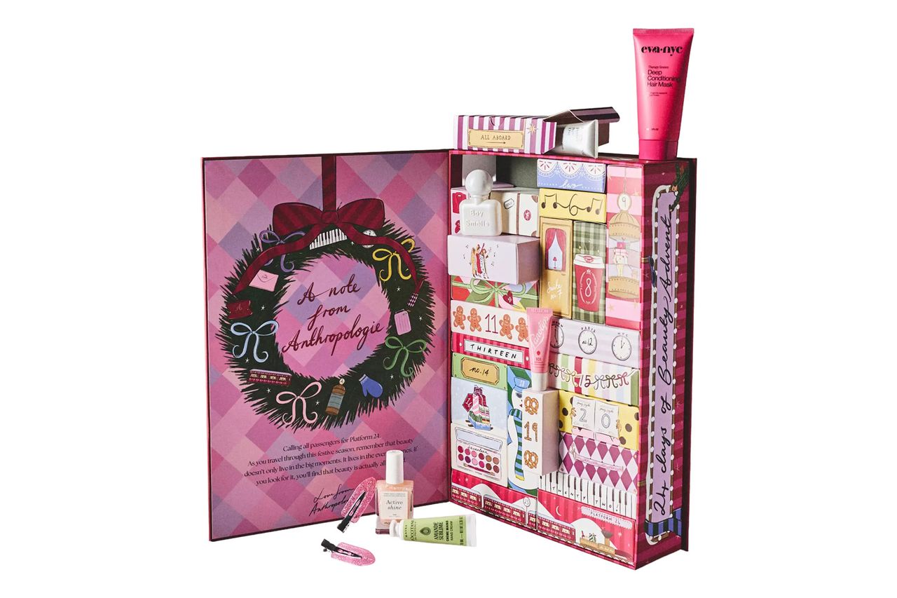 Anthropologie 24 Days of Beauty Advent Calendar Credit: Anthropologie