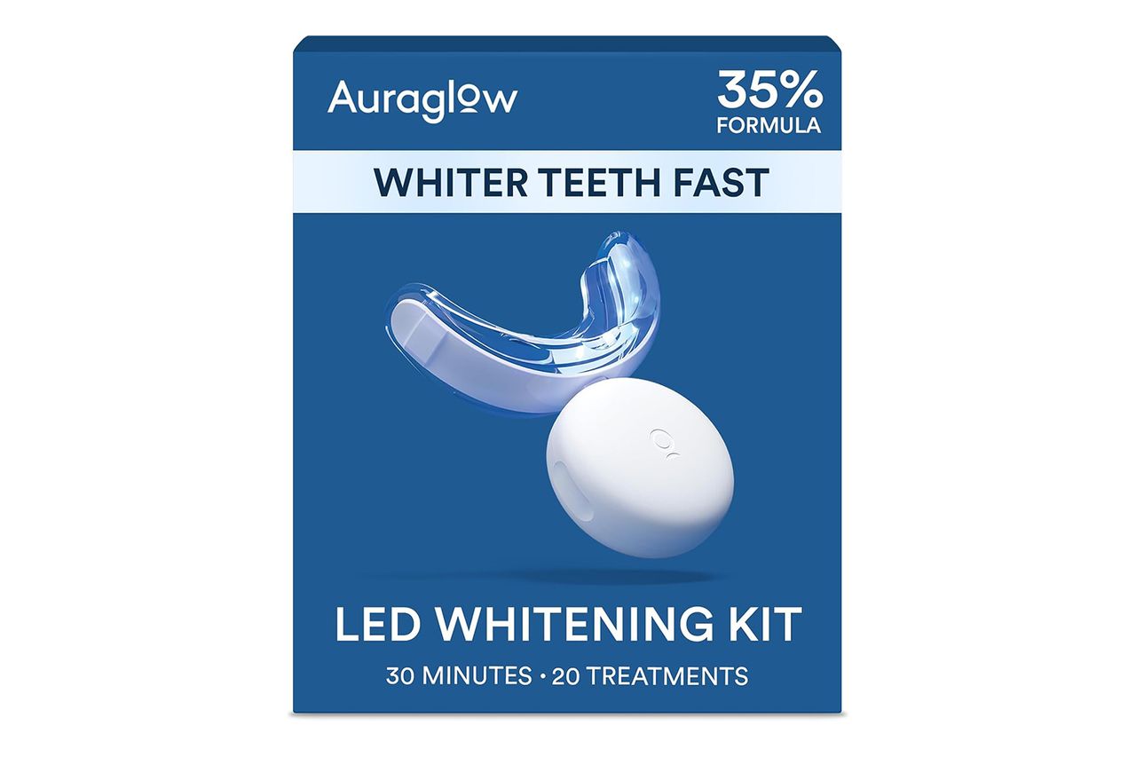 Auraglow Teeth Whitening Kit Credit: Amazon