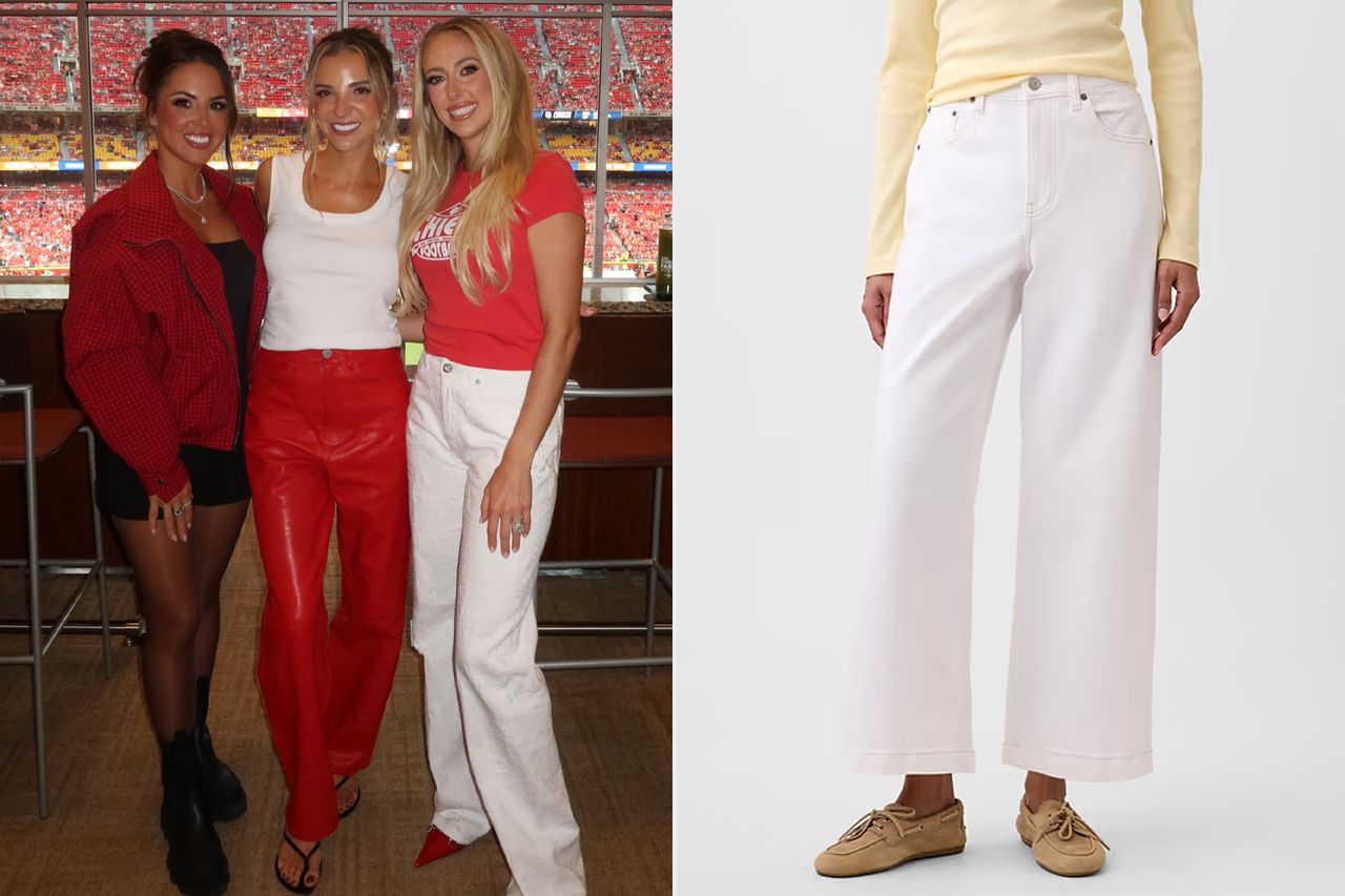 Celeb Outfits of the Week, Brittany Mahomes Credit: Brittany Mahomes/Instagram; Gap