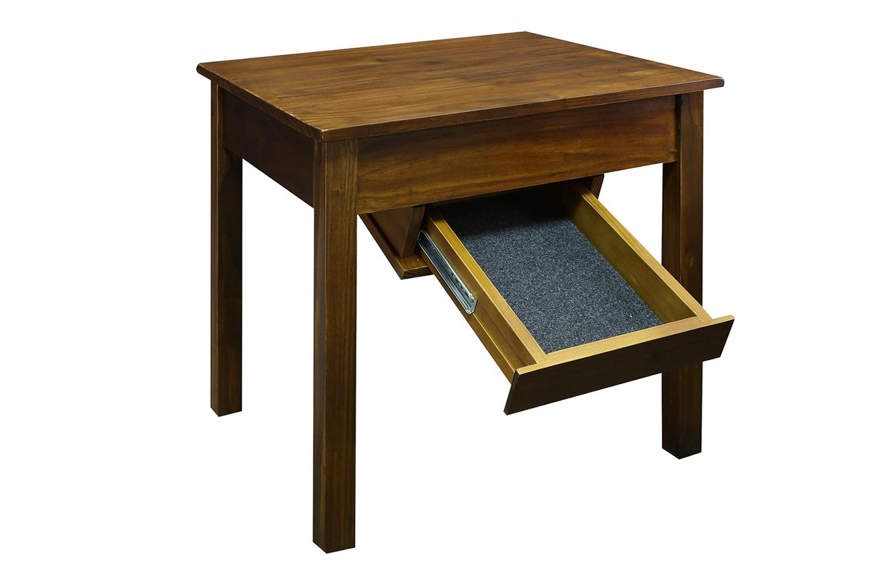 Casual Home Kennedy End Table with Concealed Drawer Credit: Amazon