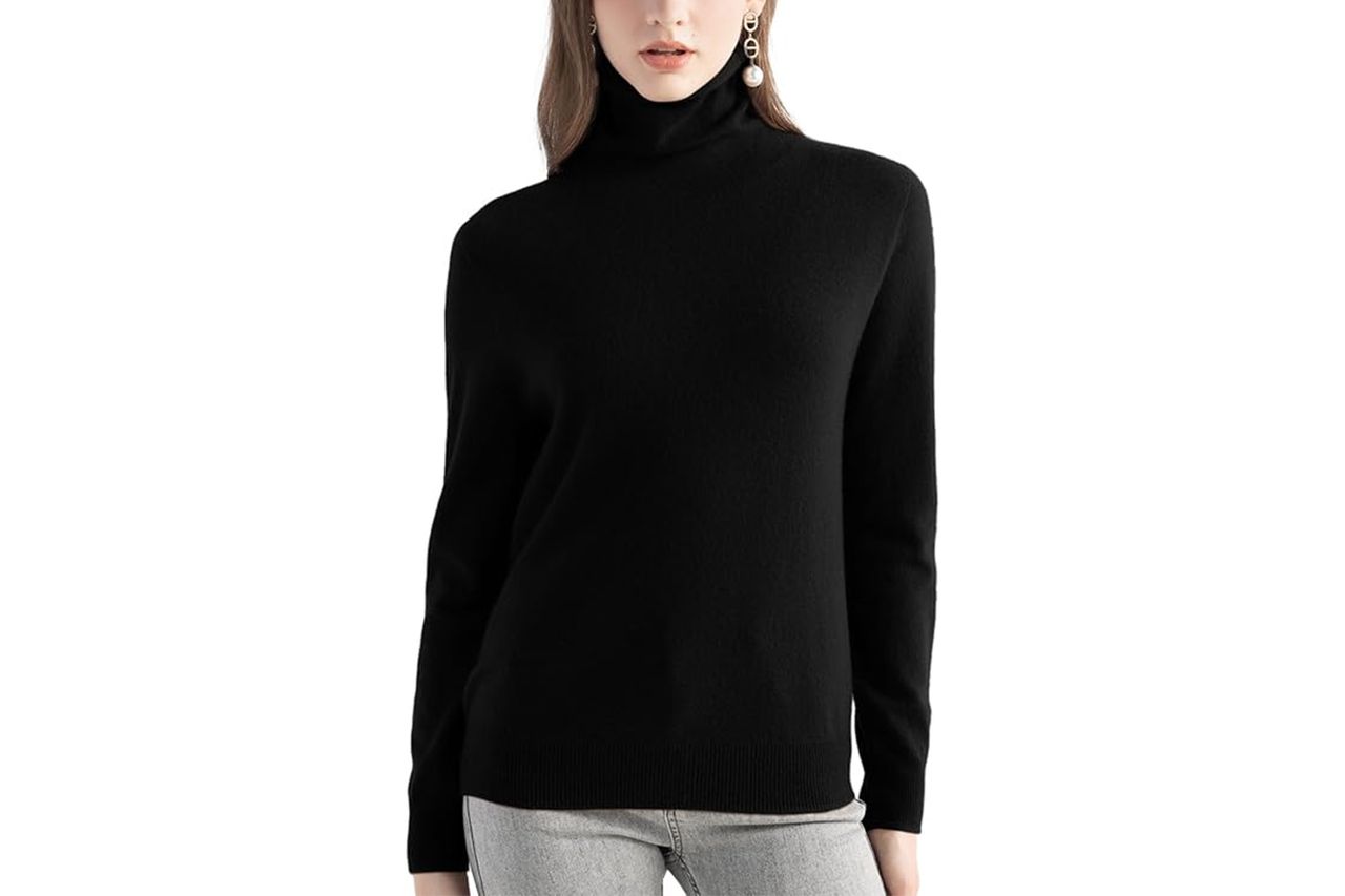 Amazon Chanyarn 100% Pure Cashmere Women's Sweater Credit: Amazon