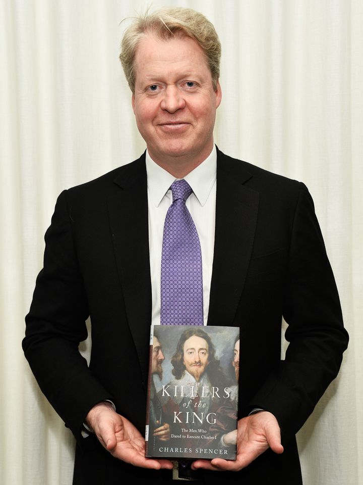 Lord Charles Spencer poses with a copy of his book Lord Charles Spencer poses with a copy of his book “Killers of the King: The Men Who Dared to Execute Charles I” at the British American Business Council Los Angeles Distinguished Speaker Series special book signing event on March 3, 2015, in Santa Monica, Calif.Credit: Amanda Edwards/WireImage