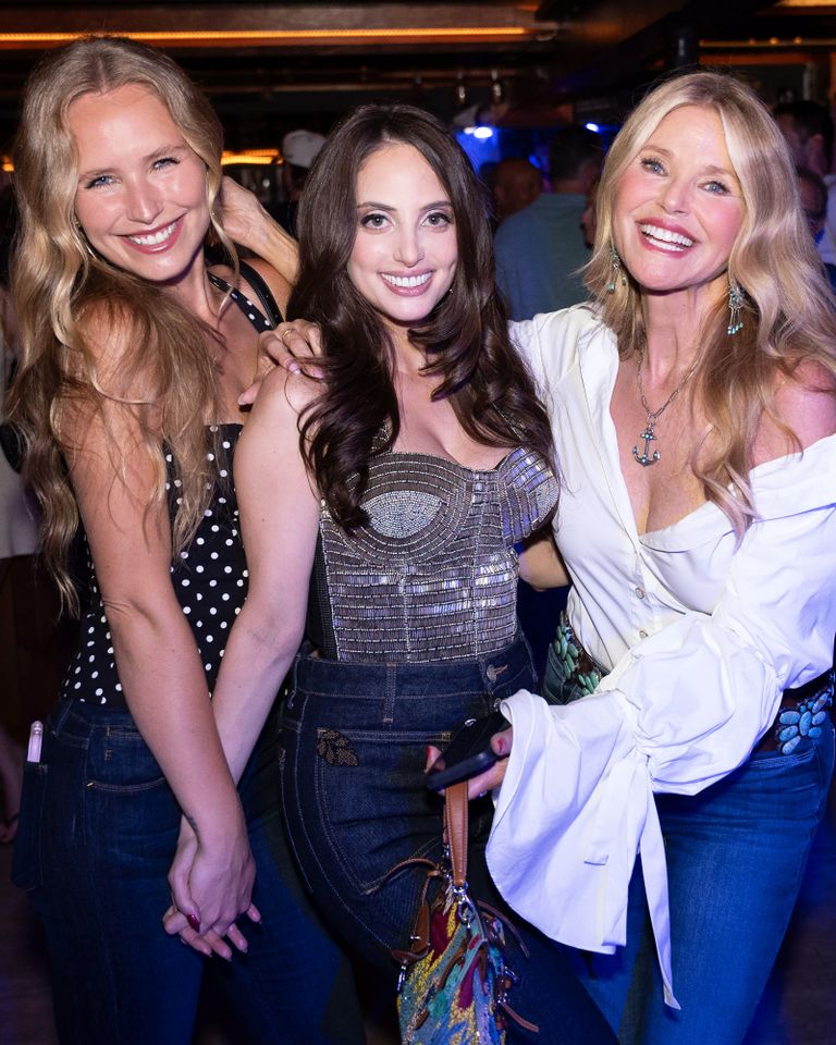 Sailor Brinkley Cook and Alexa Ray Joel with mom Christie Brinkley Sailor Brinkley Cook, Alexa Ray Joel and Christie Brinkley posing together at the Stephen Talkhouse music venue in Amagansett, N.Y.Credit: Oliver Halfin