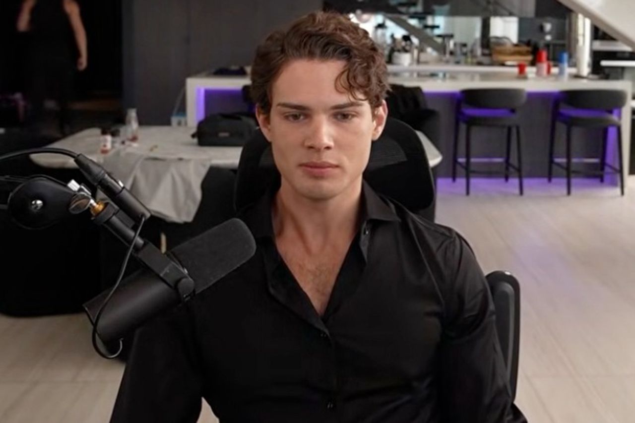 Braden Peters, also known as ClavicularCredit: Clavicular Live/YouTube