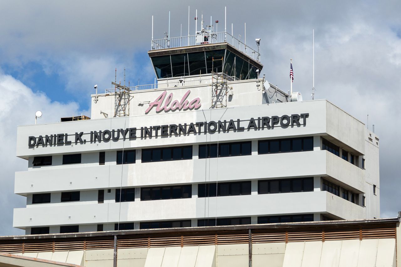 Daniel K. Inouye International Airport in HonoluluCredit: Kevin Carter/Getty