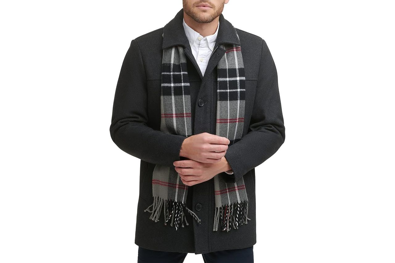 Dockers Men's Weston Wool Blend Coat Credit: Amazon