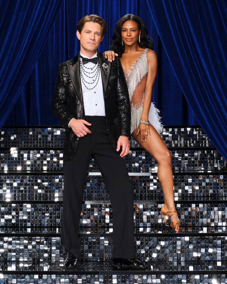 DANCING WITH THE STARS, Taylor Hanson and Britt Stewart Taylor Hanson and Britt StewartCredit: Disney/Andrew Eccles
