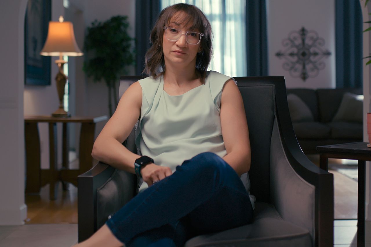 Erica Rahr in ‘Death of the Pastor’s Wife’Credit: Netflix
